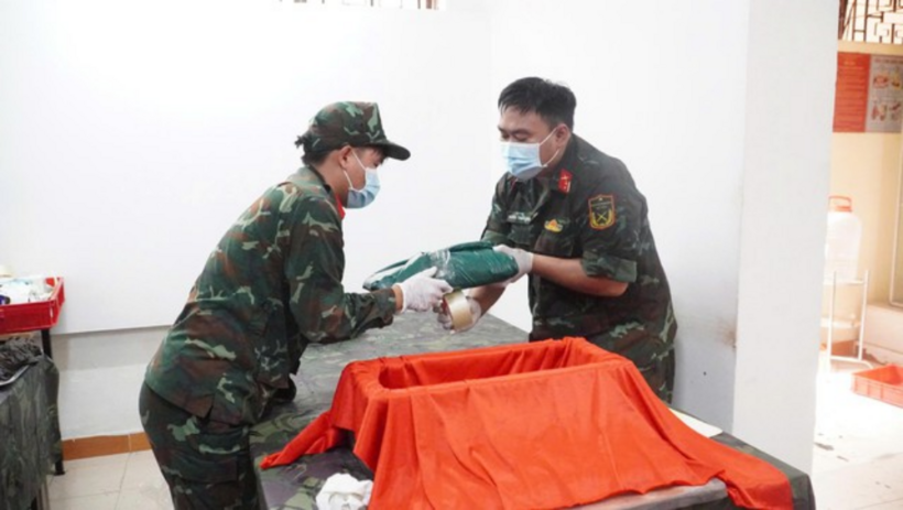 Hiện đã tìm thấy 29 bộ hài cốt tại Công viên Lê Thị Riêng.