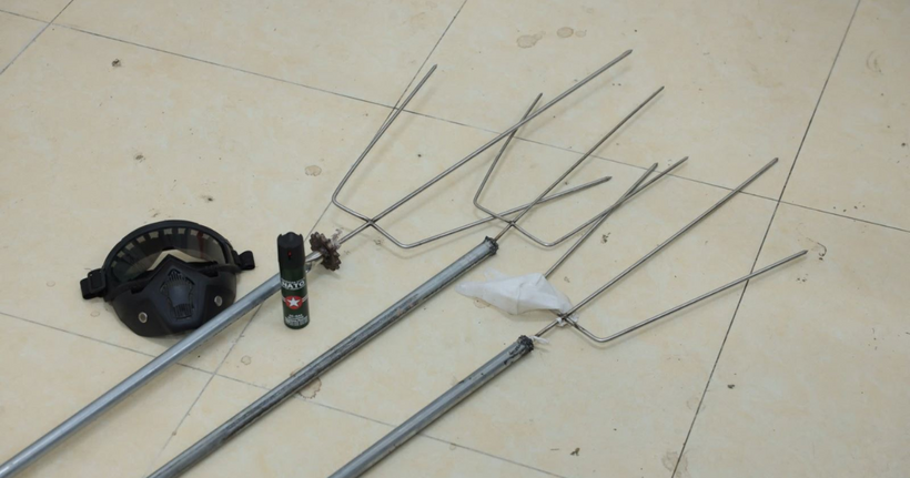 Tang vật vụ việc. (Ảnh: Công an tỉnh Hưng Yên)