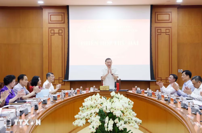Tổng Bí thư, Chủ tịch nước Tô Lâm phát biểu. (Ảnh: Thống Nhất/TTXVN)