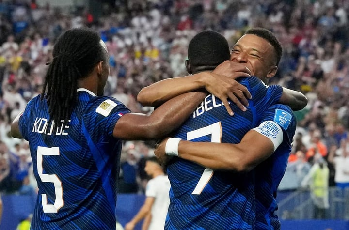 Đội tuyển Pháp sẽ đối đầu với Tây Ban Nha ở vòng bán kết World Cup 2026. Ảnh: Reuters