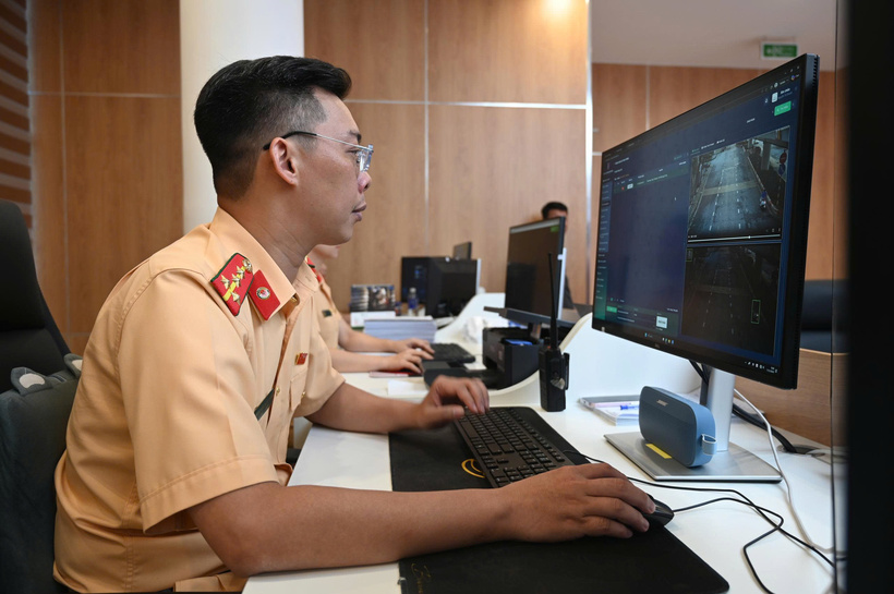 Toàn bộ dữ liệu hiển thị được cập nhật trực tiếp từ Trung tâm Thông tin chỉ huy của Công an TP Hà Nội.