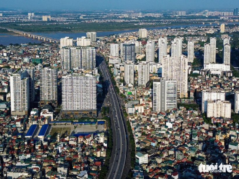 Một góc TP Hà Nội - Ảnh: H.QUANG/ Tuổi trẻ.