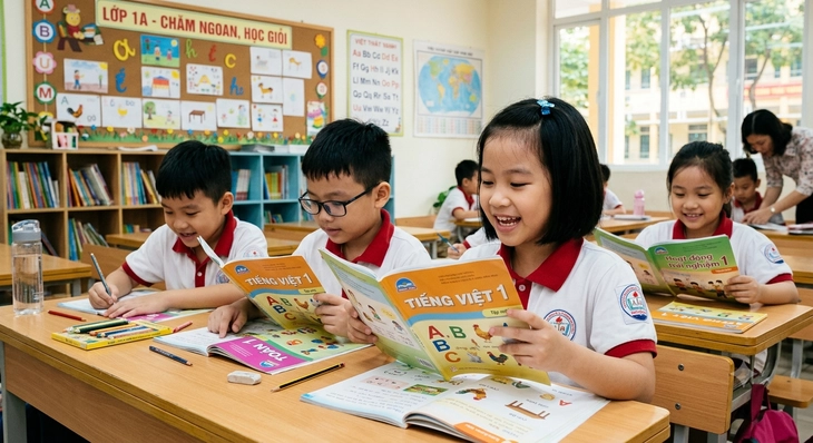 TP Huế sẽ cấp miễn phí sách giáo khoa cho học sinh trên địa bàn trong năm học mới 2026-2027 - Ảnh minh họa AI/ Theo Tuổi trẻ.