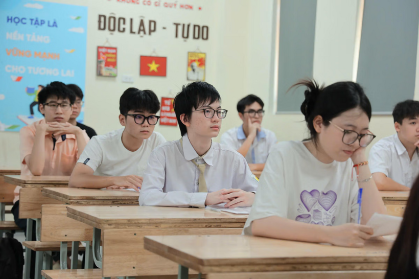 Thí sinh dự thi tốt nghiệp THPT năm 2026. Ảnh: Đại đoàn kết