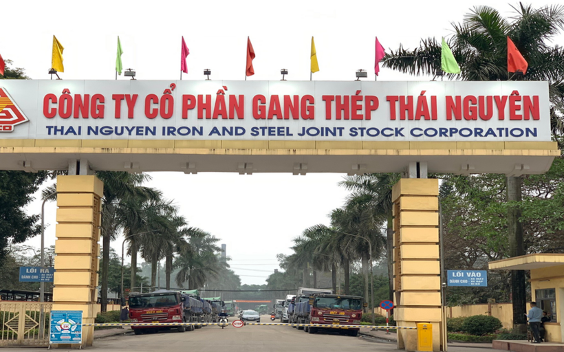 Áp lực chi phí khiến Gang thép Thái Nguyên báo lãi quý II/2026 giảm 43%./Theo Người đưa tin.