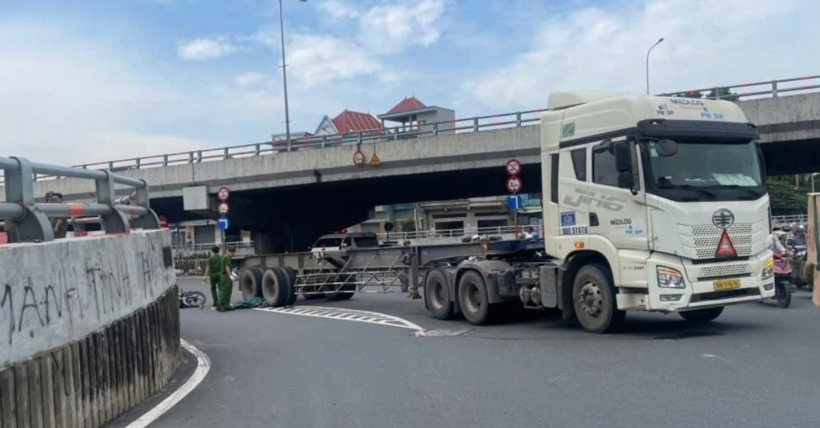 Hiện trường vụ tai nạn. Ảnh: Vietnamnet