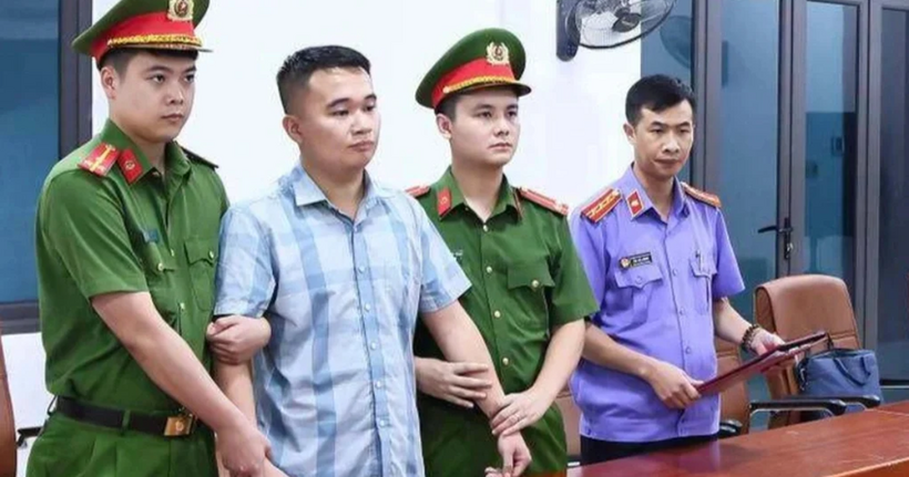 Bị can Nguyễn Hà Duy. (Ảnh: Công an Tuyên Quang)