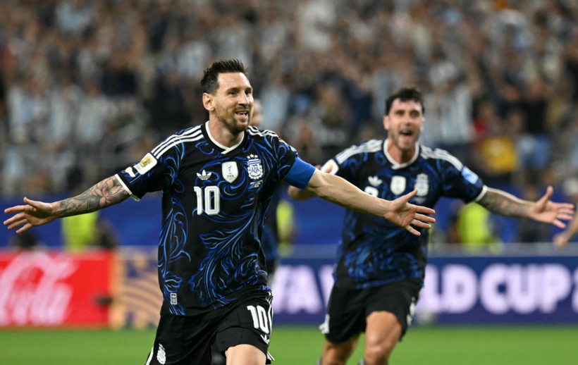 Messi lần đầu trở lại sân MetLife kể từ thất bại cay đắng ở chung kết Copa America 2016. Ảnh: TTXVN