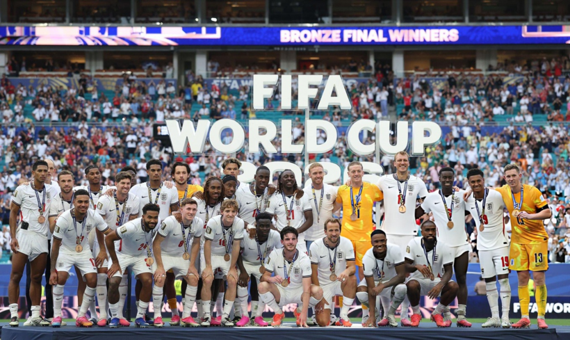 Tuyển Anh đoạt HCĐ World Cup 2026./ Theo Dân trí.