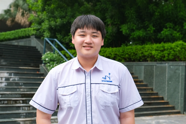Tạ Ngọc Minh được các thầy cô đánh giá cao. Ảnh: Tuổi trẻ Online