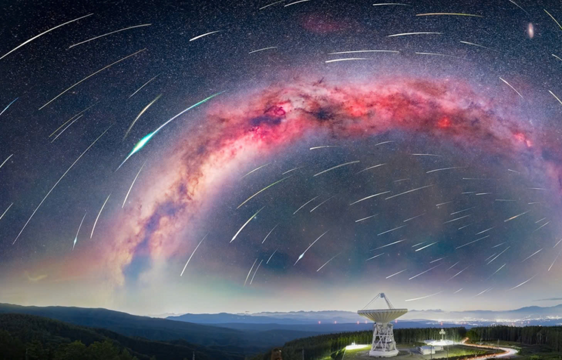 Perseids là một trong những trận mưa sao băng được mong chờ nhất trong năm. Ảnh: Thanh niên