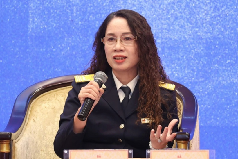 Bà Nguyễn Thị Lan Anh, Trưởng ban Pháp chế (Ảnh: VGP).