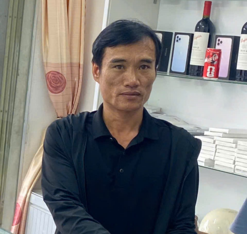 Bị can Trần Văn Thuận, phạm tội "Lừa đảo chiếm đoạt tài sản" thông qua hình thức "chạy án". (Ảnh: Công an tỉnh Quảng Ninh)