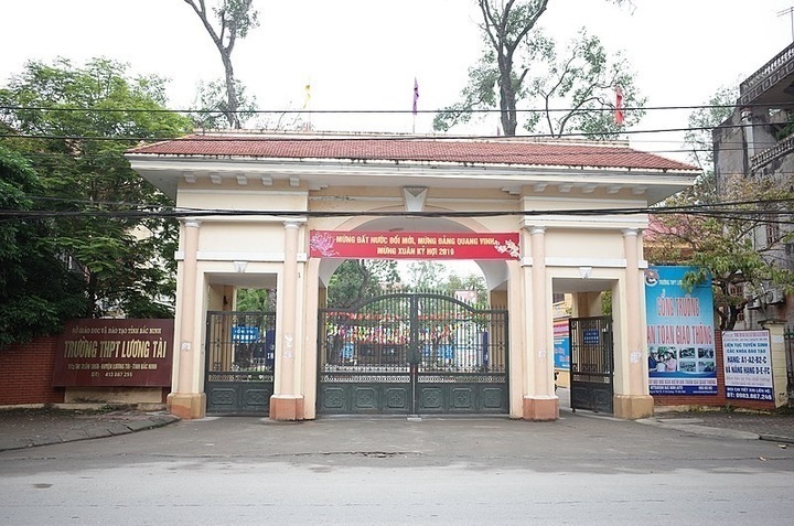 Ảnh: Website nhà trường