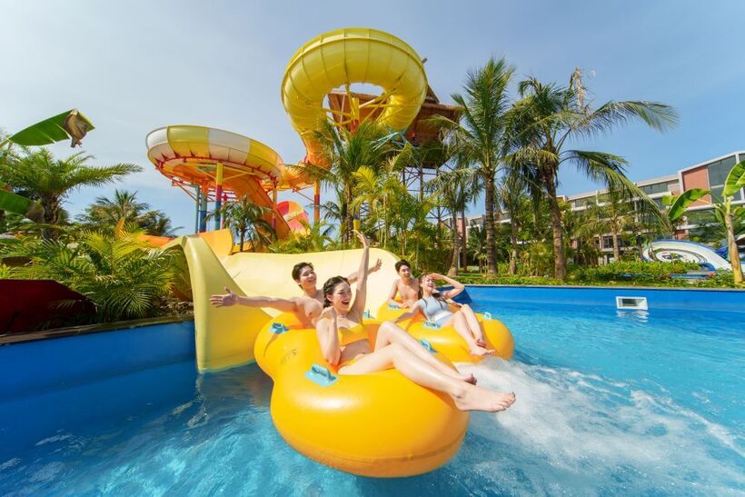 VinWonders Wave Park mang đến không gian vui chơi sôi động, bổ sung trải nghiệm nghỉ dưỡng ngay tại Ocean City