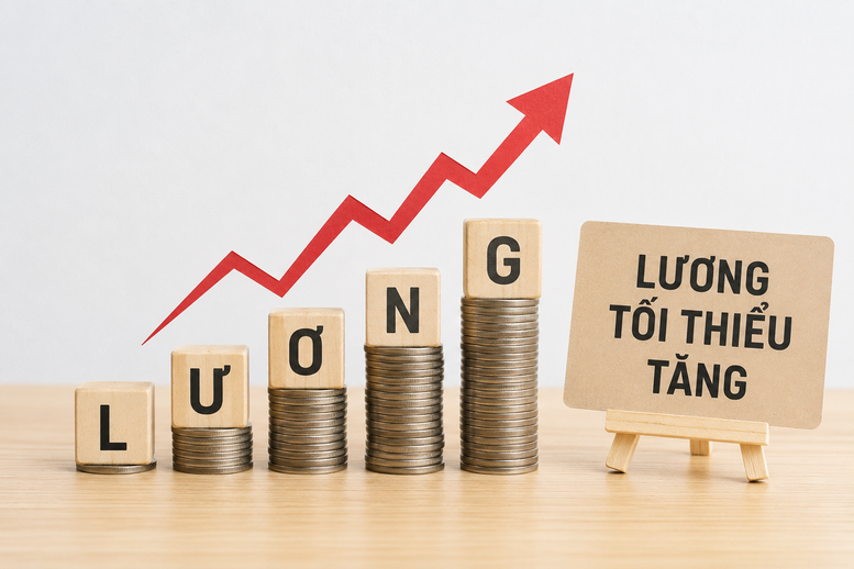 Dự thảo Nghị định quy định việc điều chỉnh mức lương tối thiểu tăng 7,8% so với mức hiện hành để áp dụng từ ngày 01/01/ 2027 (trùng với phương án Hội đồng tiền lương quốc gia thống nhất khuyến nghị Chính phủ)/ Theo báo Chính phủ.