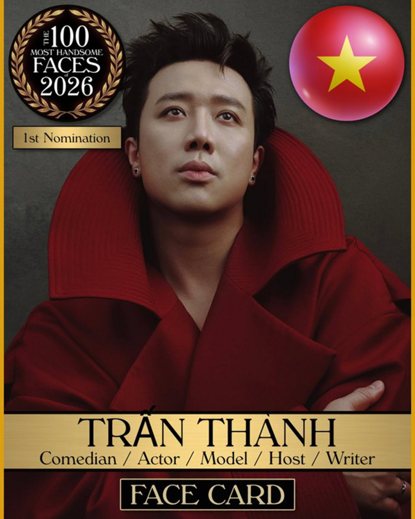 Trấn Thành xuất hiện trong danh sách đề cử của TC Candler. Ảnh: TC CANDLER