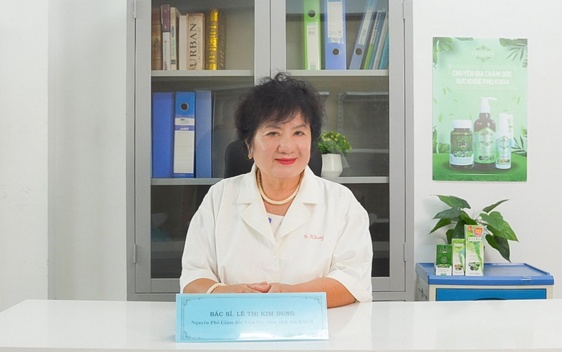Bác sĩ Lê Thị Kim Dung, nguyên Trưởng khoa Sản, Bệnh viện Nông nghiệp. Ảnh: BSCC