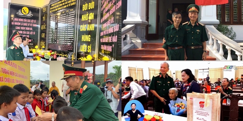 Hội đã tổ chức nhiều hoạt động trao quà cho các mẹ Việt Nam Anh hùng và con/em của liệt sĩ với những món quà ý nghĩa. Ảnh: NVCC
