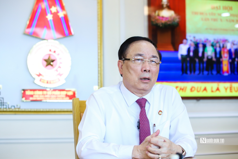 GS. Viện sĩ danh dự Nguyễn Văn Đệ - Ủy viên Đoàn Chủ tịch Uỷ ban Trung ương MTTQ Việt Nam, Chủ tịch Hiệp hội Bệnh viện tư nhân Việt Nam.