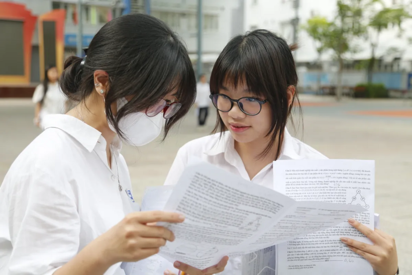 Học sinh thi tốt nghiệp THPT 2026 tại Hà Nội. Ảnh: VTV Times