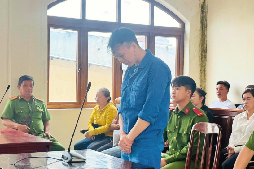 Bị cáo Nguyễn Minh Phúc tại phiên tòa. Ảnh: Vietnamnet