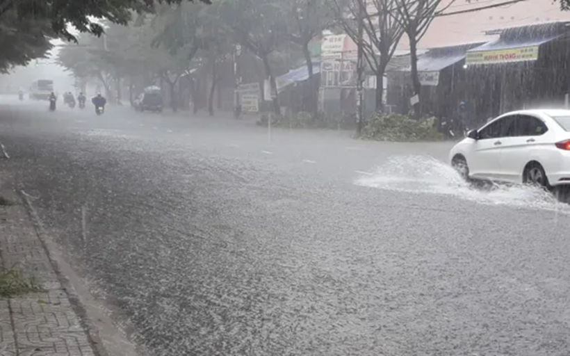 Chiều tối nay (27/7), khu vực Thái Nguyên, Tuyên Quang, Phú Thọ, Lào Cai, Lai Châu, Điện Biên, Sơn La được dự báo mưa rất to. Ảnh minh họa/Thời báo VTV