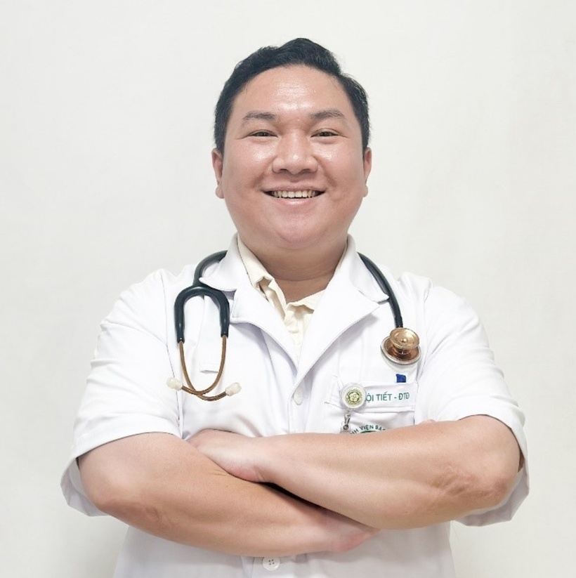 Bác sĩ Dương Minh Tuấn, khoa Nội Tiết - Đái Tháo Đường, Bệnh viện Bạch Mai. Ảnh: BSCC