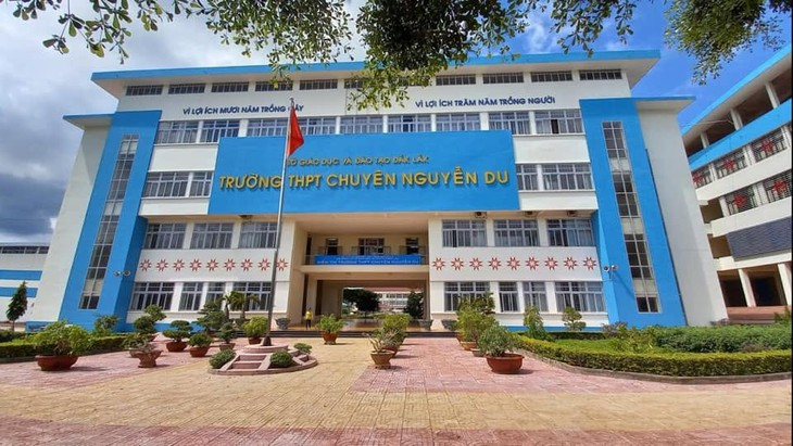 Trường THPT chuyên Nguyễn Du. (Ảnh: Tuổi trẻ)