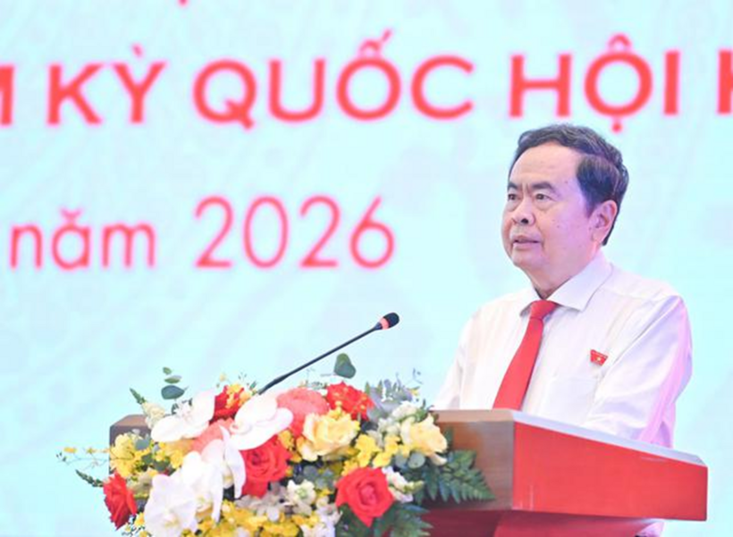 Chủ tịch Quốc hội Trần Thanh Mẫn phát biểu khai mạc Diễn đàn (Ảnh: QH).