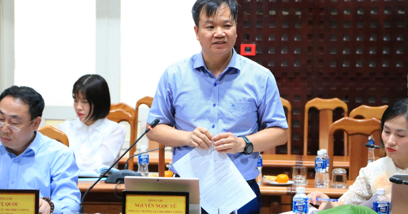 Ông Nguyễn Ngọc Vũ – Phó Cục trưởng Cục Đăng ký giao dịch bảo đảm và Bồi thường nhà nước, Bộ Tư pháp. Ảnh: Cục Đăng ký giao dịch bảo đảm và Bồi thường nhà nước