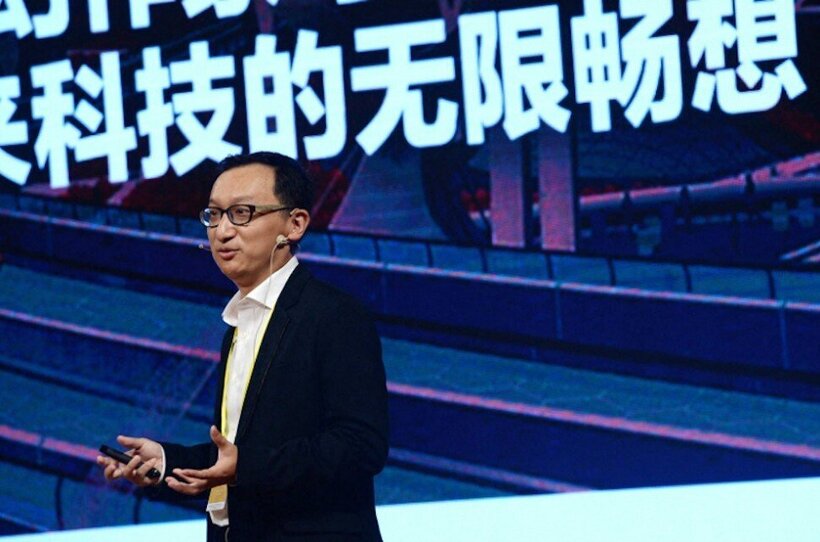 Zilong Qiu thuyết trình trong một sự kiện năm 2015. Ảnh: Xinhua