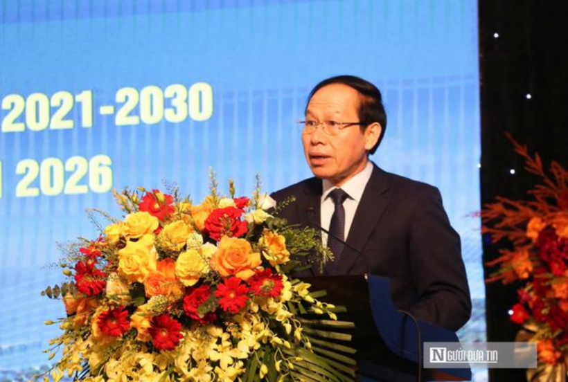 Phó Thủ tướng Chính phủ Lê Tiến Châu phát biểu chỉ đạo tại hội nghị.