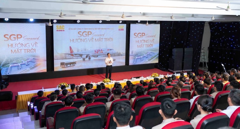 Lễ ra mắt SGP. Ảnh Sun group