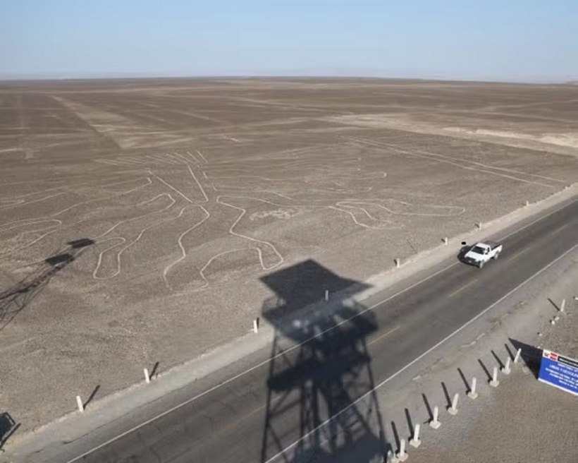 Nazca Lines - địa điểm được UNESCO công nhận là di sản thế giới, nơi thu hút hàng trăm nghìn khách du lịch mỗi năm. Ảnh: Guardian