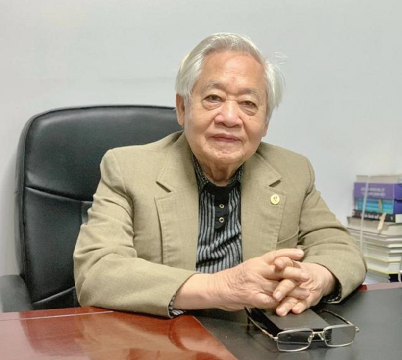 GS.TS Phạm Tất Dong, nguyên Phó Chủ tịch Hội Khuyến học Việt Nam (Ảnh: NVCC).