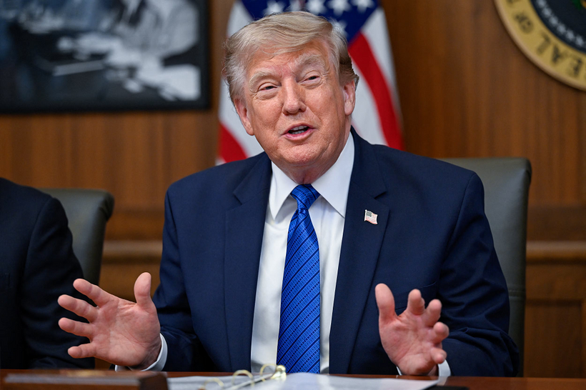 Tổng thống Mỹ Donald Trump. Ảnh: Reuters
