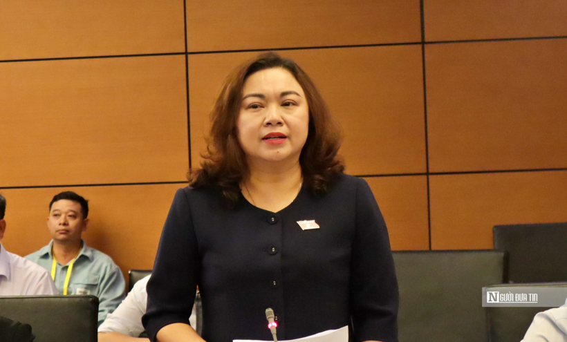 ĐBQH Đặng Bích Ngọc (Ảnh: Hoàng Bích).