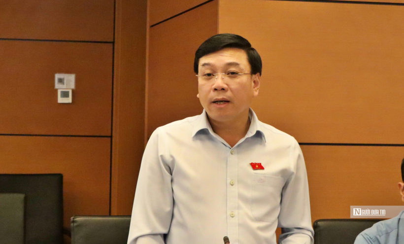 ĐBQH Nguyễn Văn Mạnh (Ảnh: Hoàng Bích).