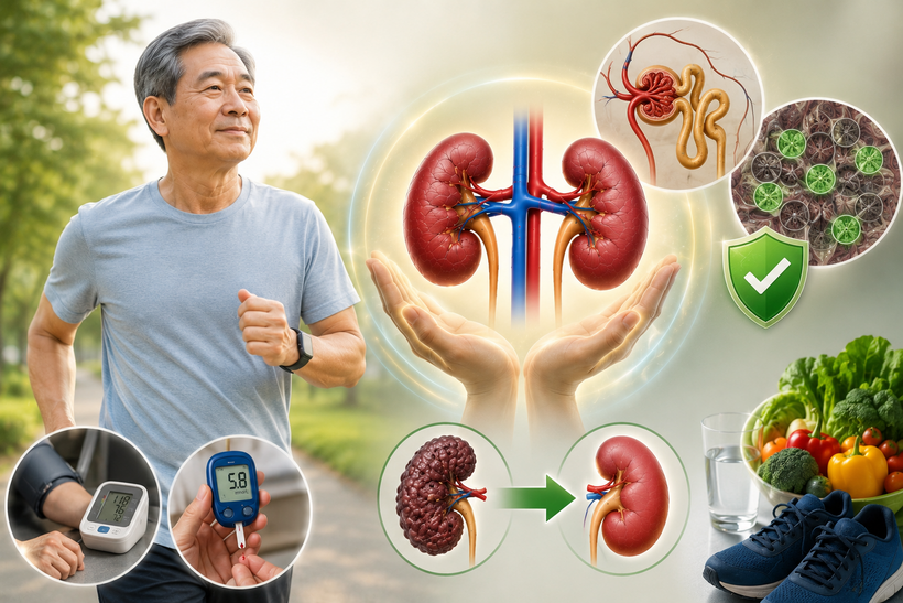 Với người suy thận độ 3 cần bảo vệ tối đa số nephron còn hoạt động và hạn chế tốc độ mất chức năng thận.