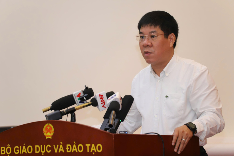 Ông Huỳnh Văn Chương, Cục trưởng Cục Khảo thí, Bộ Giáo dục và Đào tạo. Ảnh: Lê Liên