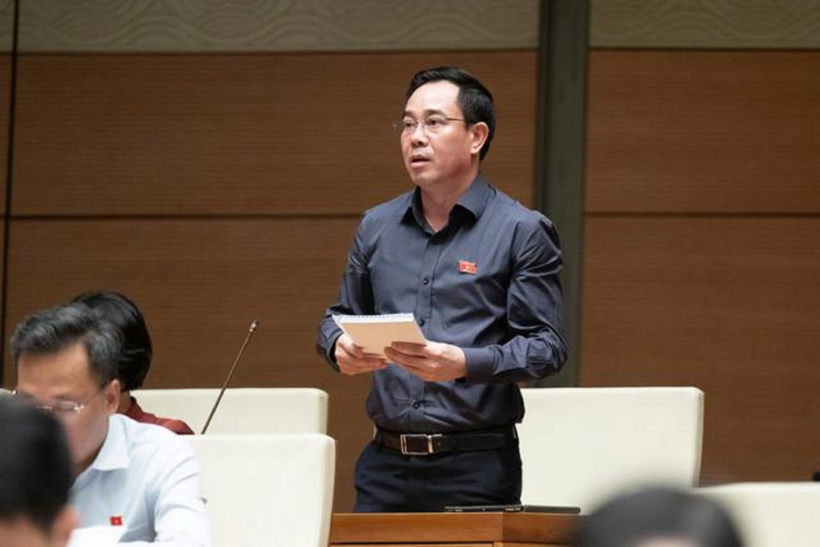 Đại biểu Nguyễn Văn Huy (Ảnh: Media Quốc hội).