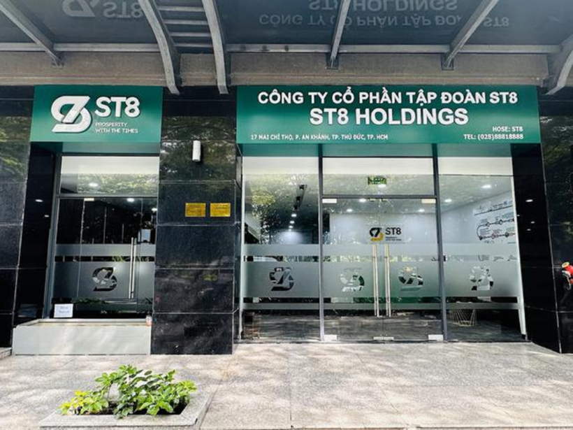 Công ty CP Tập đoàn ST8 bị cơ quan chức năng xử phạt 125 triệu đồng do công bố thông tin sai lệch về lợi nhuận năm 2025 (Ảnh: ST8).