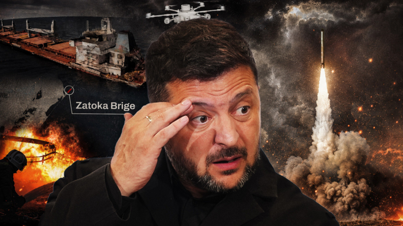 Tổng thống Ukraine Volodymyr Zelensky. (Ảnh: RT)