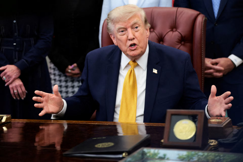 Tổng thống Mỹ Donald Trump. Ảnh: Reuters