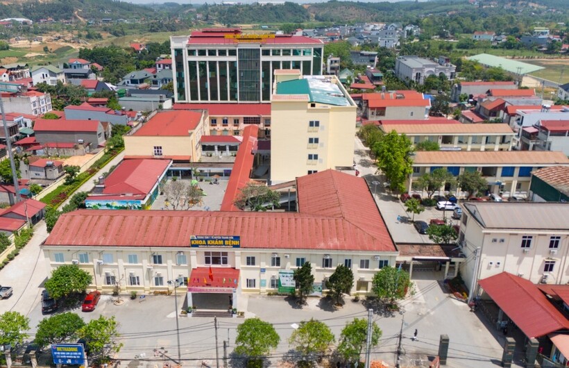 Trung tâm Y tế Khu vực Thanh Sơn. Ảnh Trung tâm cung cấp