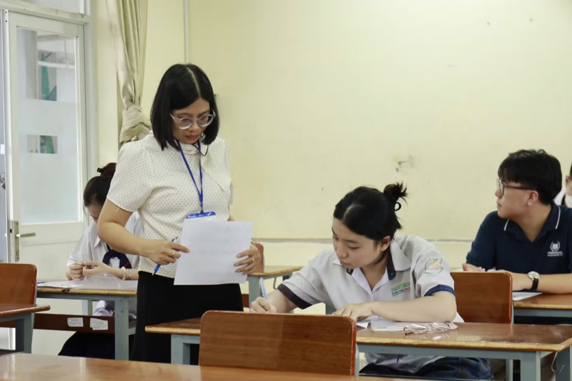 Thí sinh tham dự kỳ thi tốt nghiệp THPT 2026. Ảnh: Tiền phong