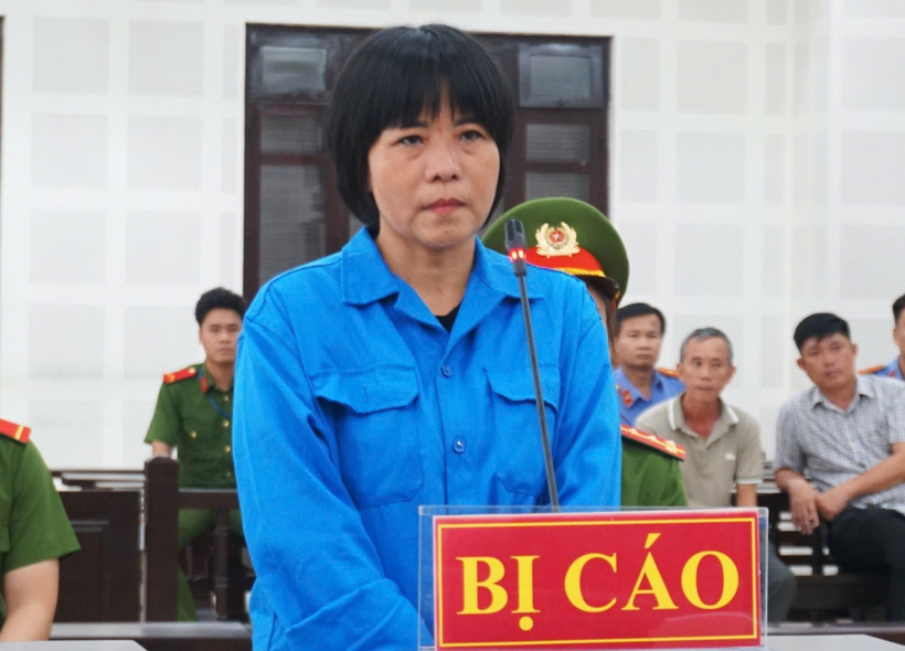 Bị cáo Tô Thị Ty Na tại phiên tòa. Ảnh: A.C/Vietnamnet