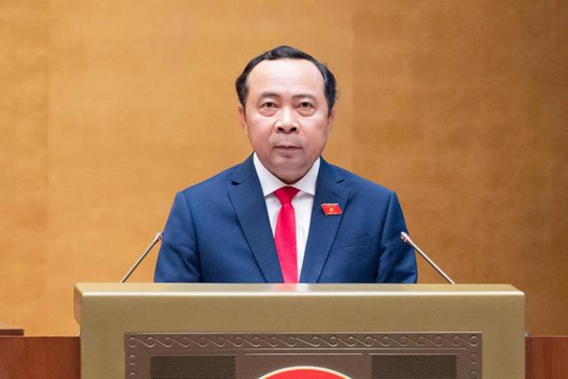 Bộ trưởng Bộ Khoa học và Công nghệ Vũ Hải Quân (Ảnh: Media Quốc hội).