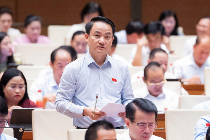 ĐBQH Lê Văn Thế (Ảnh: Media Quốc hội).